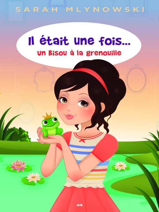 Cover image for Un bisou à la grenouille